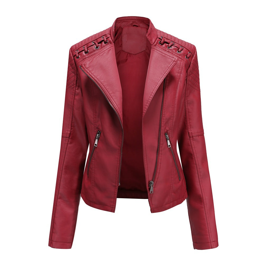 Women's Leather Short Jacket Women's Leather Short Jacket